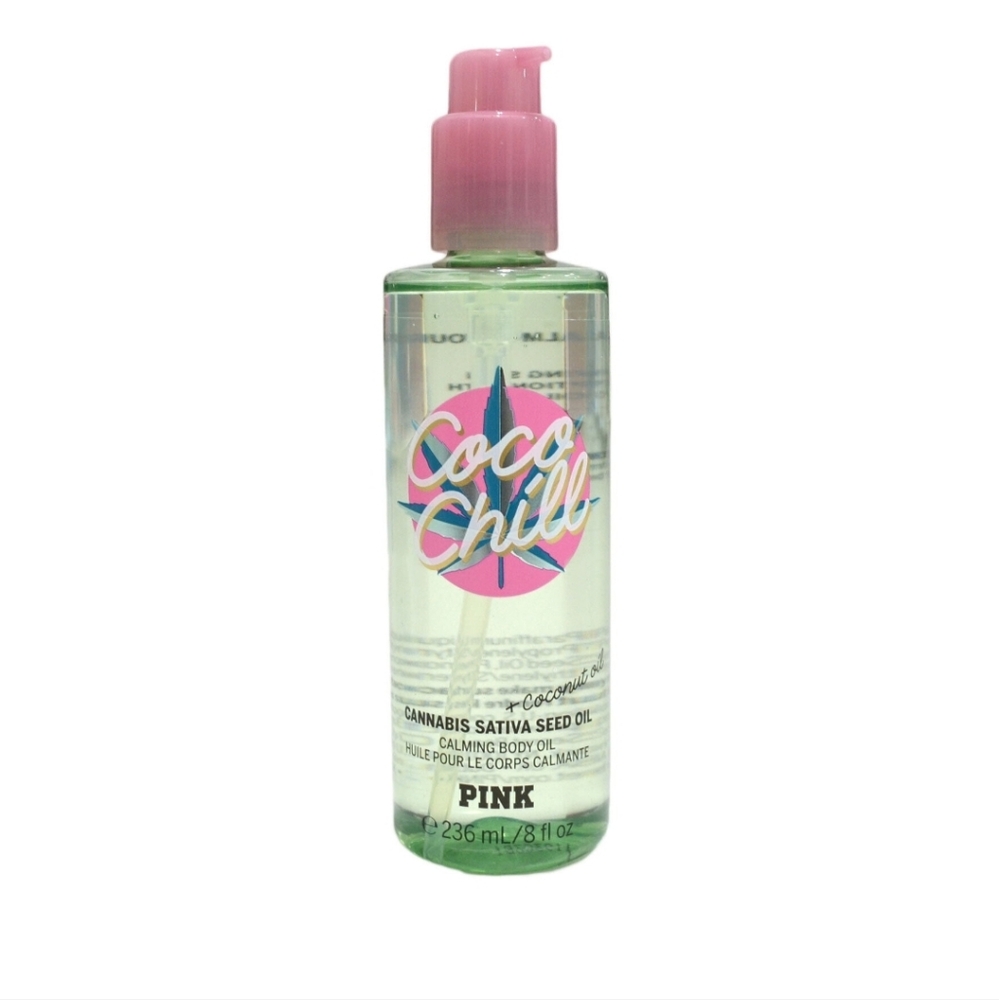 New Victorias Secret PINK Coco Chill Calming Body Oil. No Cancelations or Return